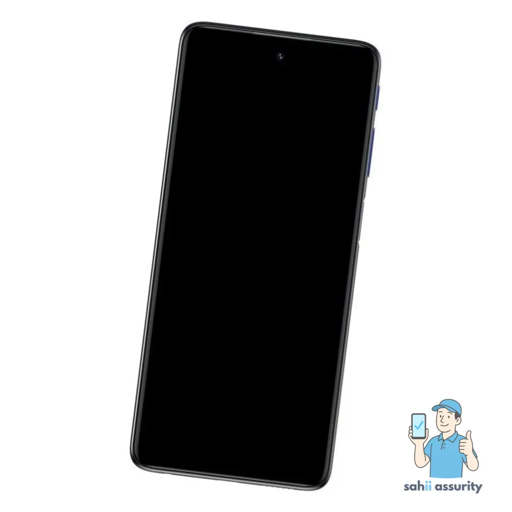 Middle Frame Ring Only for Motorola Moto G51 5G Black